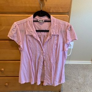 Converse Pink and White striped Blouse
